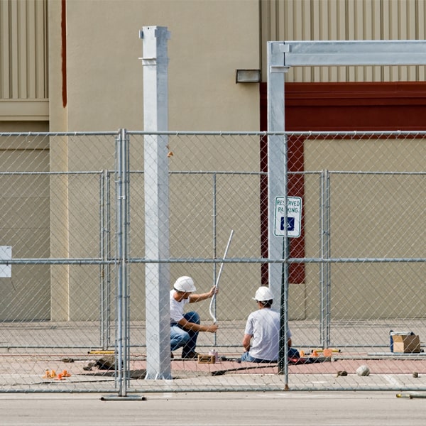 how much time can i lease the temporary fence for my construction site or event in Woodbury Heights New Jersey